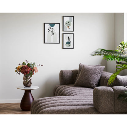 Vase Mundblæst Glas Brun