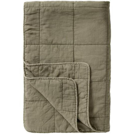 Quilt tæppe Eucalyptus Green