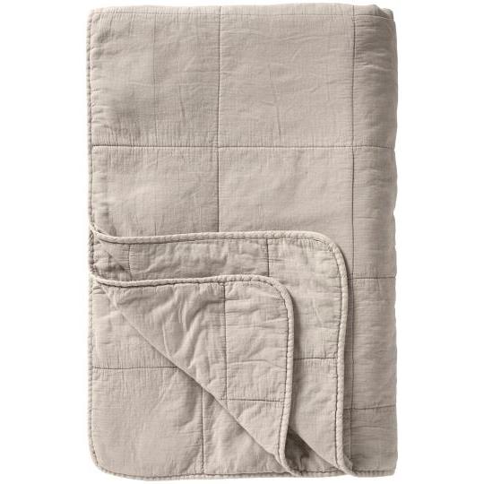 Quilt tæppe Ash Grey
