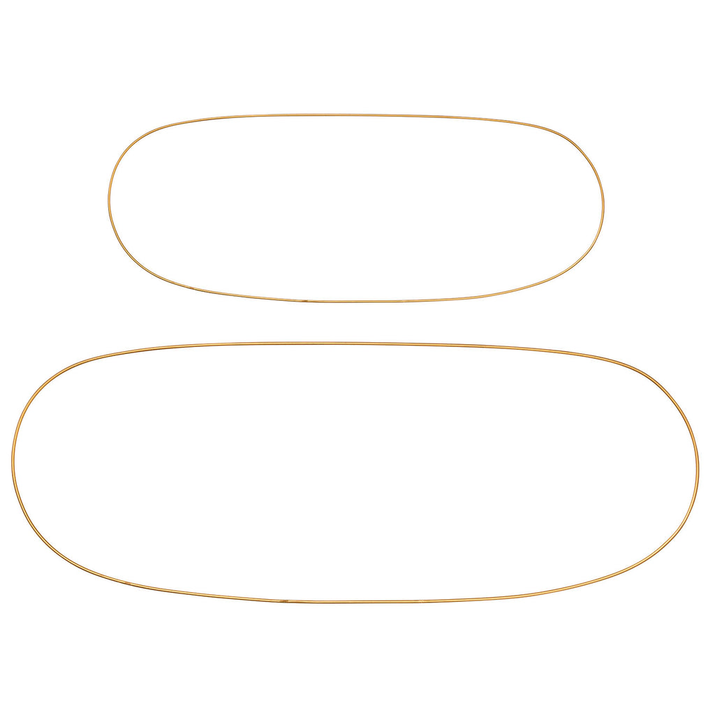 Oval Ring Gylden