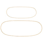 Oval Ring Gylden