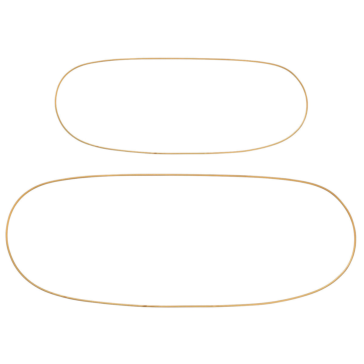 Oval Ring Gylden
