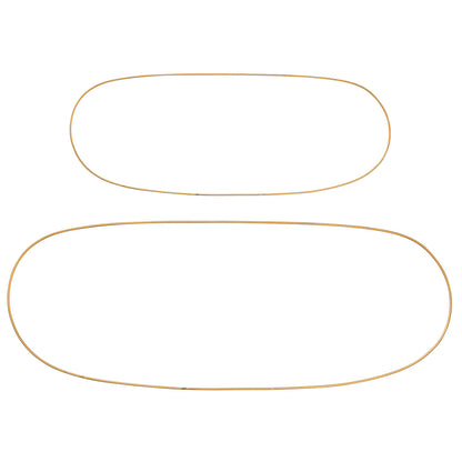 Oval Ring Gylden