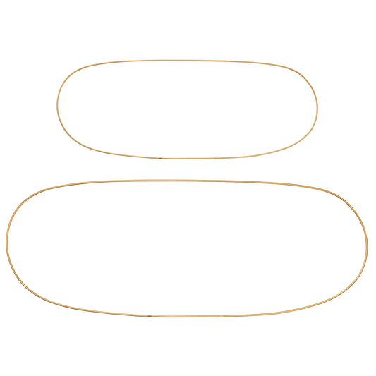 Oval Ring Gylden