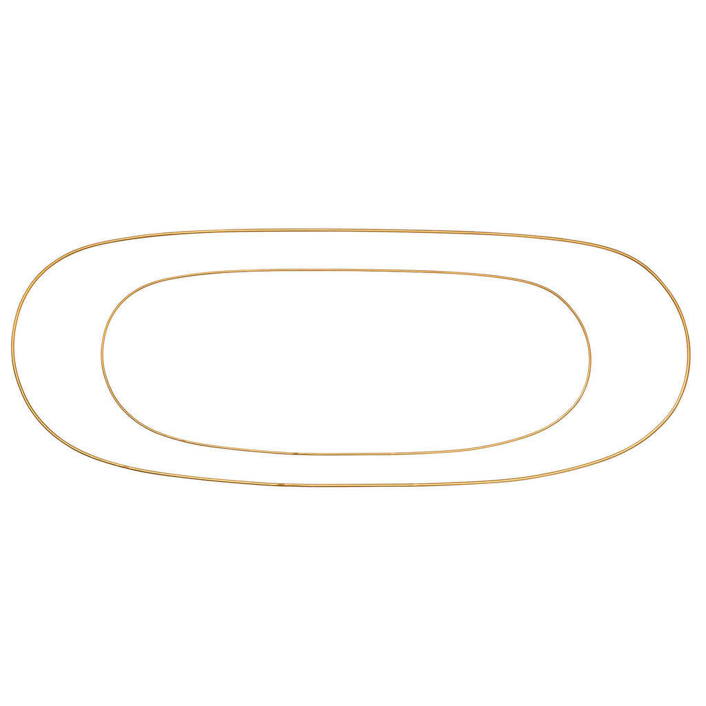 Oval Ring Gylden