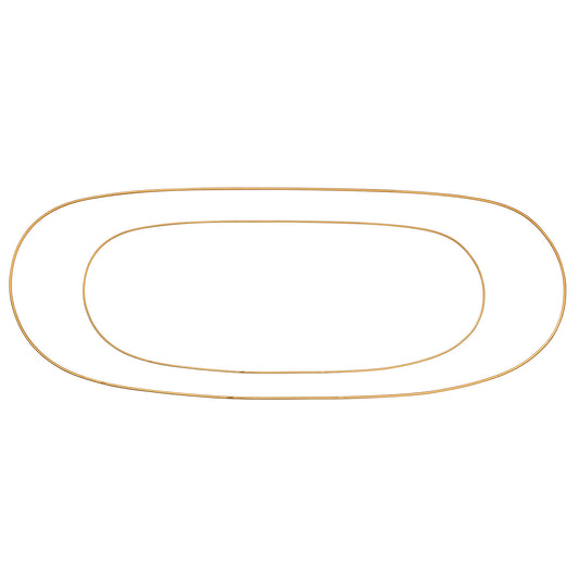 Oval Ring Gylden