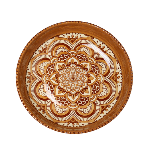 Avellana Low Bowl Mørk