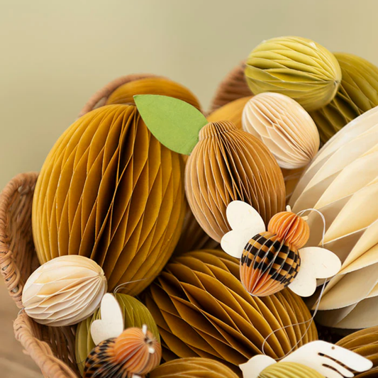 Papir Æg Swirl Honey S