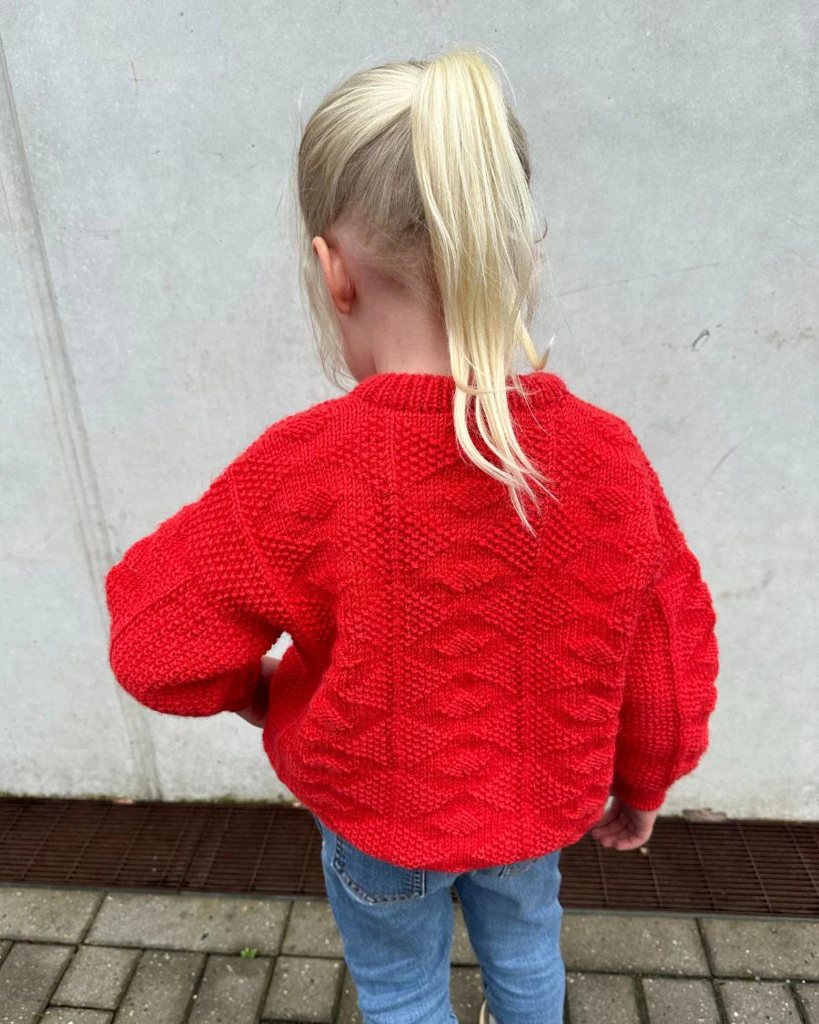 Esther Sweater Junior - Strikkeopskrift