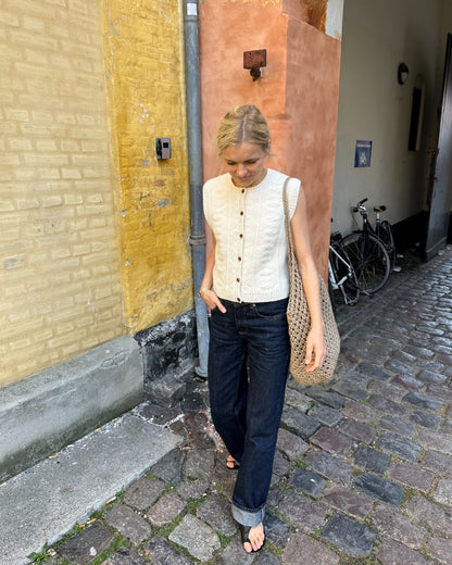 Esther Vest - Strikkeopskrift