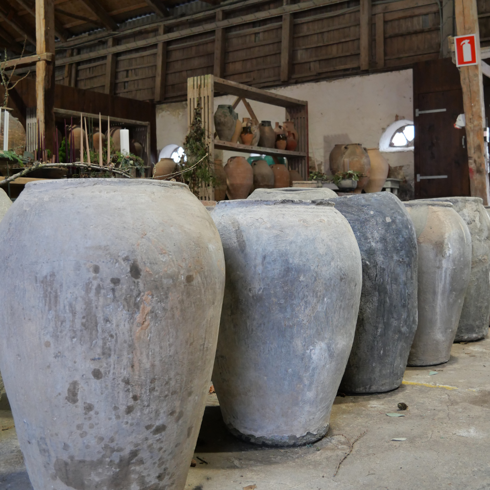 Indisk lerkrukke stor