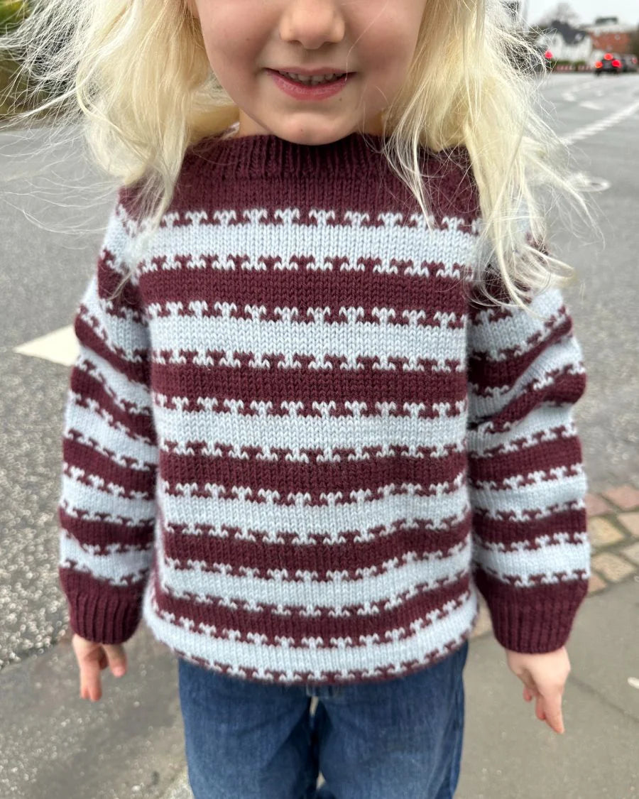Key Sweater Junior - Strikkeopskrift