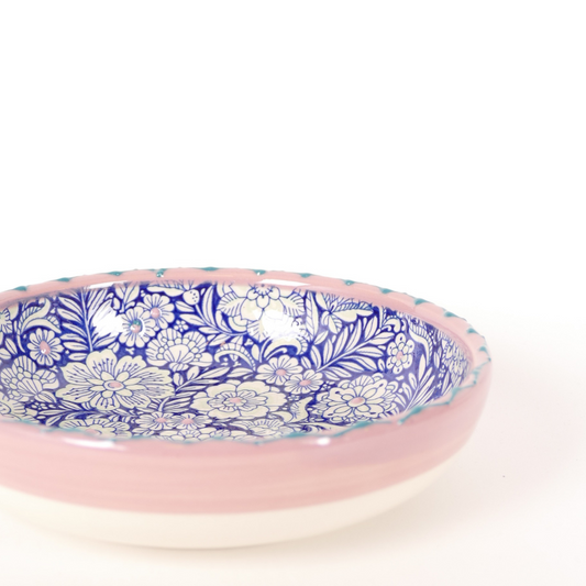Florencia Low Bowl Royal Blue