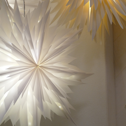 Oslo Papirstjerne - White