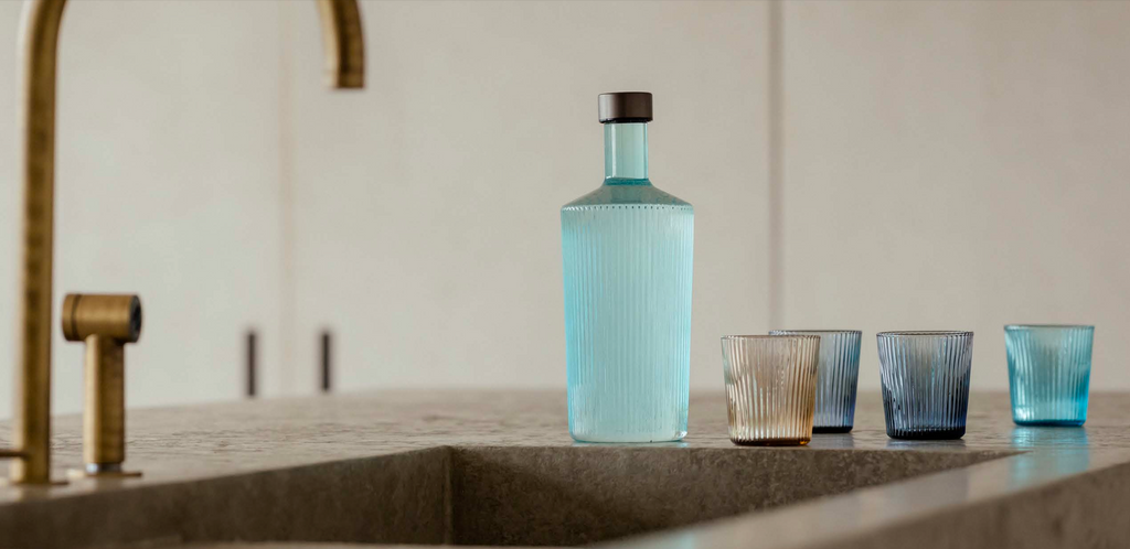 Ribbed Elegance Bottles Lucky