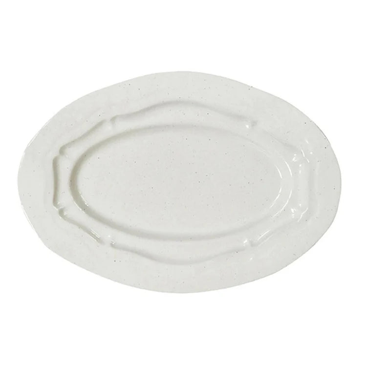 Réfectoire Oval Dish Shint Sand (L)
