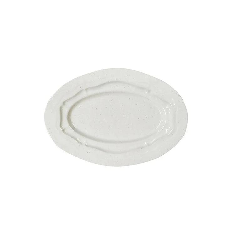 Réfectoire Oval Dish Shint Sand (S)