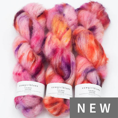 Fluffy Mohair Gradiant