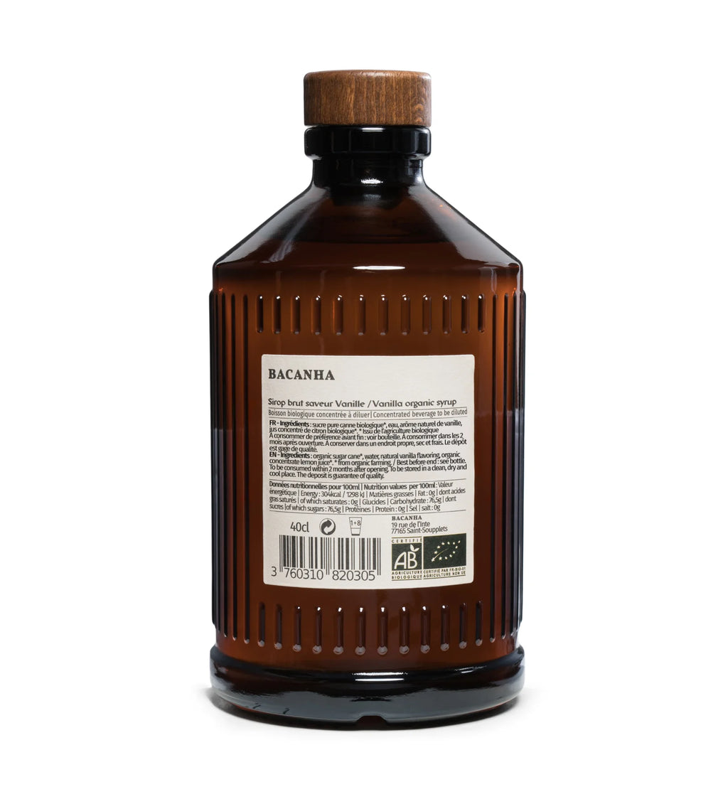 Organic Vanilla Sirup