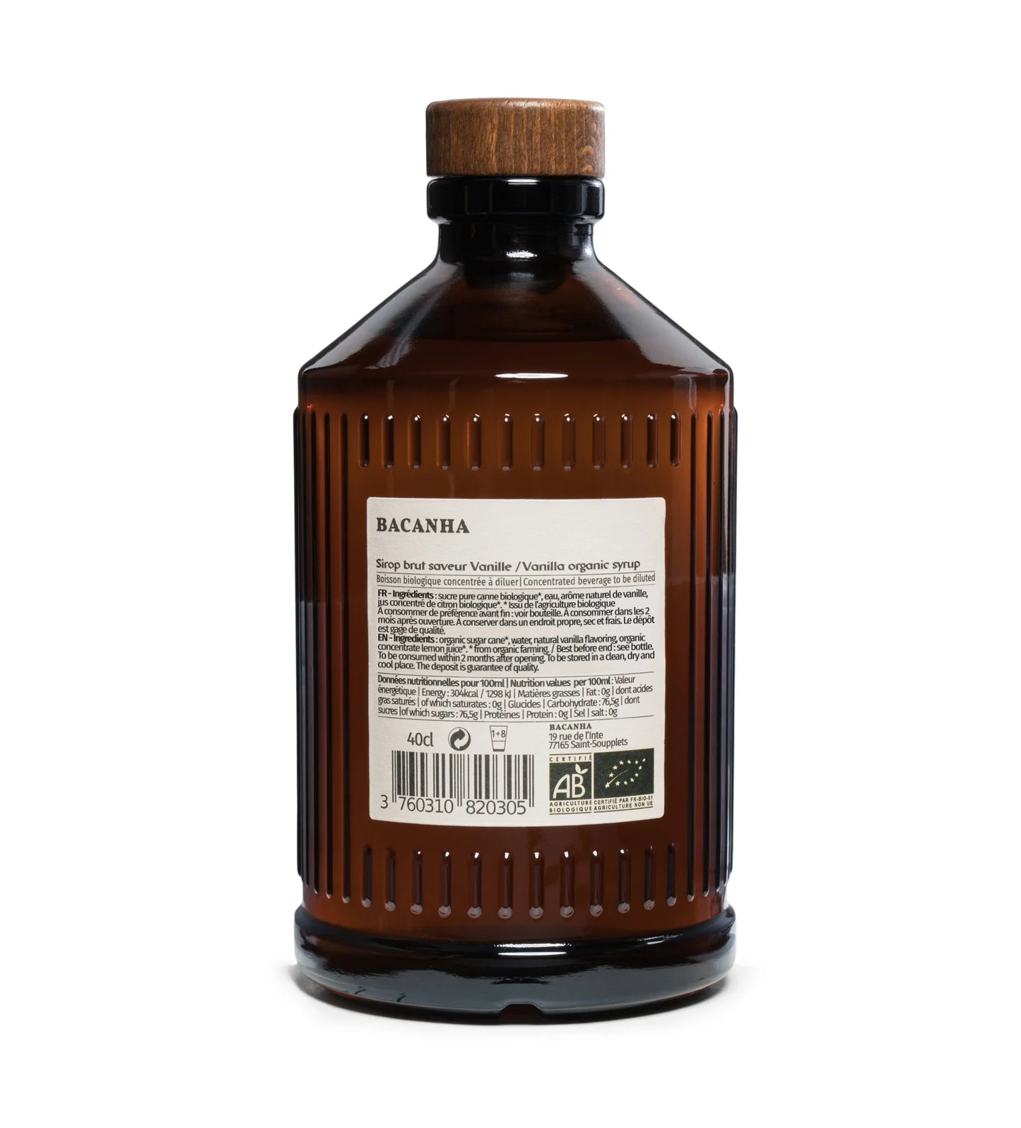 Organic Vanilla Sirup