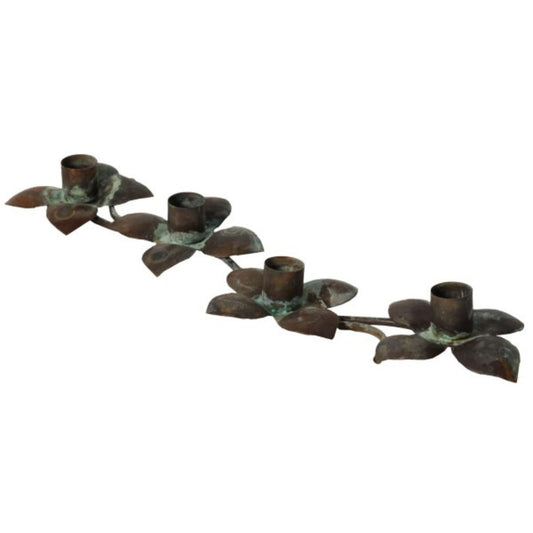 Lysestage Blomsterranke - Den Gamle Mølle